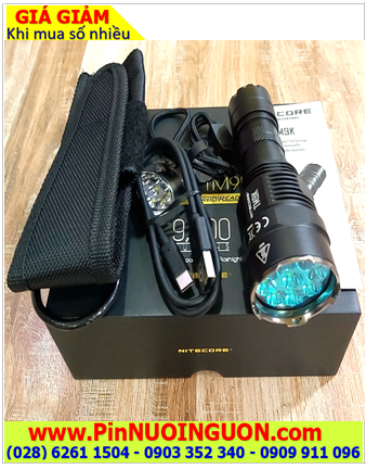 Nitecore TM-9K; Đèn pin siêu sáng Nitecore TM-9K với 9500Lumens