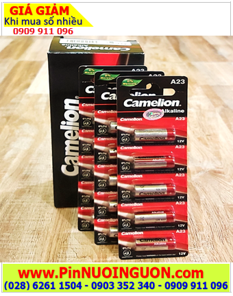 COMBO mua 1 HỘP 10vỉ 5viên Pin Camelion A23 Pin Remote điều khiển 12v _Giá chỉ 429.000đ/HỘP 50viên