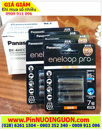 COMBO 01hộp 10vỉ=40viên Panasonic Eneloop BK-4HCCA/4BW AAA 950mAh _Giá chỉ 3.320.000đ