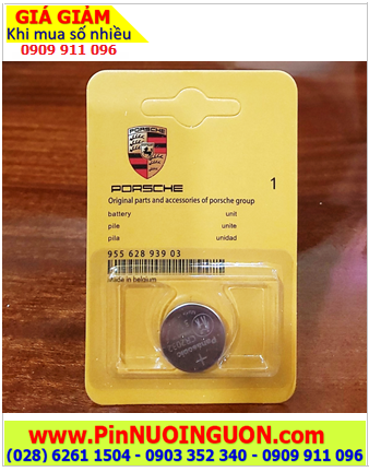 PORSCHE CR2032, Pin Remote Ôtô PORSCHE CR2032 lithium 3v /Vỉ 1viên