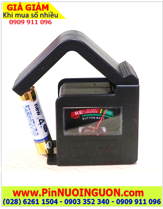 Máy Test Pin /Kiểm tra pin TA108 giúp bạn phân loại pin yếu pin tốt (test tình trạng Pin 9v, AA, AAA, C, D)