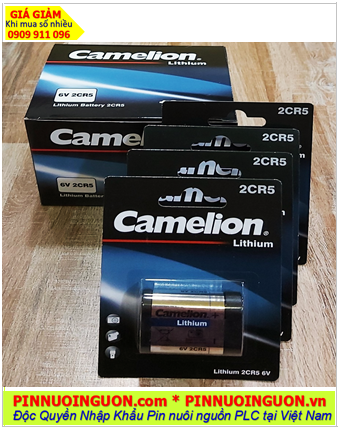 COMBO 01Hộp=12vỉ Pin 2CR5 Pin Camelion 2CR5 Lithium 6V chính hãng _Giá chỉ 1.070.000/Hộp 10vỉ