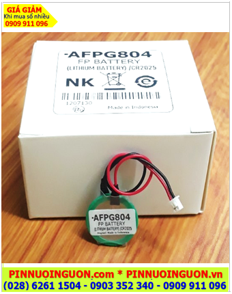 Pin Panasonic AFPG804 ; Pin nuôi nguồn PLC Panasonic AFPG804 lithium 3v chính hãng _Made in Indonesia