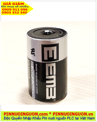 Pin EEMB ER34615 lithium 3.6v, Pin nuôi nguồn PLC EEMB ER34615 lithium 3.6v D 19000mAh chính hãng