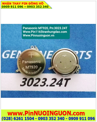 Pin sạc SOLAR Panasonic MT920 Part 3023.24T, Pin đồng hồ Panasonic MT920 Part 3023.24T chính hãng