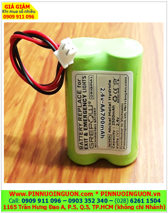 Pin sạc NiMh 2.4v-AA700mAh, Pin điện thoại bàn Vtech 2.4v-AA700mAh /Nhận hàn ghép pin