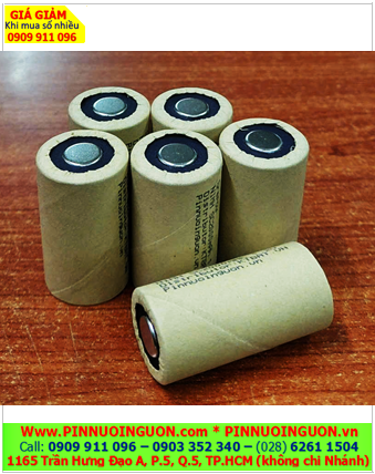 Pin sạc 1.2v SC2500mAh, Pin sạc công nghiệp đầu bằng NiMh SC2500mAh 1.2v, Cell pin Grepow NiMh SC2500mAh 1.2v