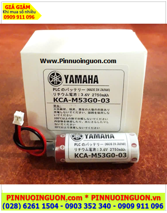 Yamaha KCA-M53G0-03, Pin nuôi nguồn PLC Yamaha KCA-M53G0-03 lithium 3.6v 2750mAh, Xuất xứ Nhật