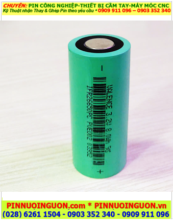 Pin sắt PhosPhate LIFEP04 3.2V-8.0Wh IFR26650 (Dòng xả tức thời 40C, 2500mAh) chính hãng