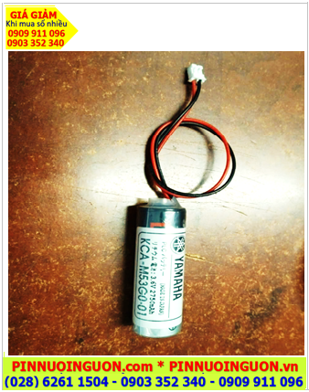 Yamaha KCA-M53G0-01; Pin nuôi nguồn Yamaha KCA-M53G0-01 lithium 3.6v 2700mAh _Made in Japan