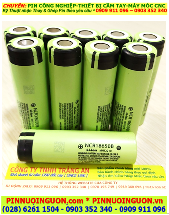Panasonic NCR18650B; Pin sạc 3.7v Panasonic NCR18650B 3400mAh Discharge 10A |CÒN HÀNG 