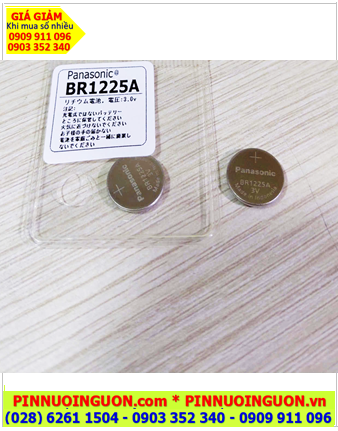 Pin Panasonic BR1225A _Pin BR1225A; Pin nuôi nguồn PLC Panasonic BR1225A (Chịu nhiệt cao trên 125 độ C)